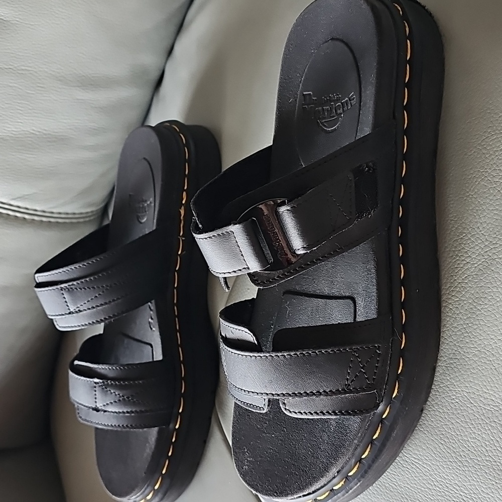 Dr. Martens Black Sandals - Picture 5 of 10